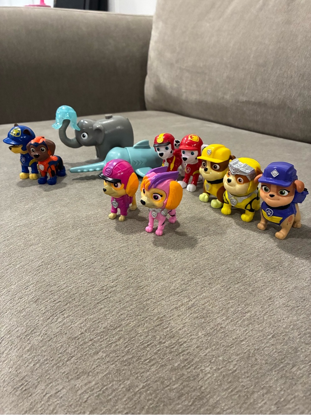 Variety of Paw Patrol Rescue Pup Figures